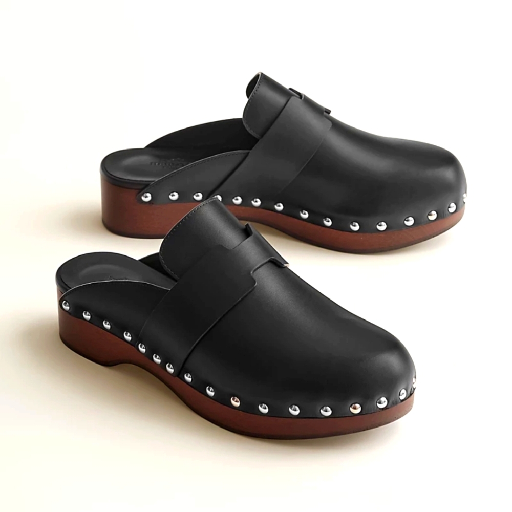 Hermes Calya Mule Clig Size 42